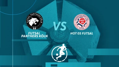 16. Spieltag: Futsal Panthers Köln vs. HOT 05 Futsal– Futsal-Bundesliga