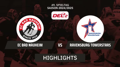 DEL2: EC Bad Nauheim vs. Ravensburg Towerstars I Highlights