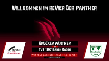 3. Liga: Staffel Süd - TuS Fürstenfeldbruck vs. TVS 1907 Baden-Baden