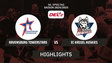 DEL2: Ravensburg Towerstars vs EC Kassel Huskies | Highlights