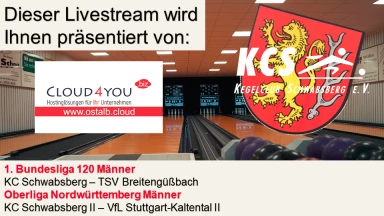 1. Bundesliga 120 Männer: KC Schwabsberg e.V. - TSV Breitengüßbach