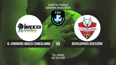 CL Frauen: A. Carraro Imoco Conegliano vs. Developres Rzeszow
