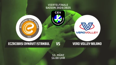 CL Frauen: Eczacibasi Dynavit Istanbul vs. Numia Vero Volley Milano