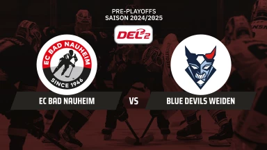 DEL2 Pre-Playoffs: EC Bad Nauheim vs. Blue Devils Weiden