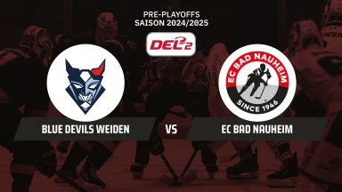 DEL2 Pre-Playoffs: Blue Devils Weiden vs. EC Bad Nauheim