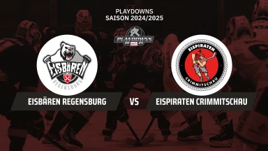 DEL2 Playdowns: Eisbären Regensburg vs. Eispiraten Crimmitschau - Spiel 6