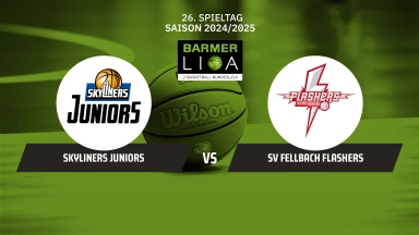 ProB Süd: SKYLINERS Juniors vs. SV Fellbach Flashers