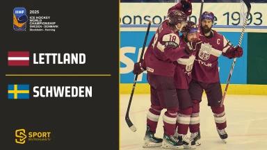 Lettland vs. Schweden - Gruppe A - kommentiert von Tobi Fischbeck