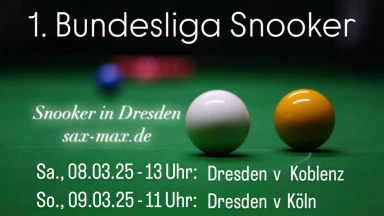 1. Bundesliga Snooker - Dresden v Köln - Tisch 3