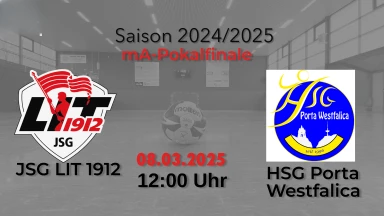 HBKML AMPokal mA-Jugend Finale: JSG LIT 1912 2 vs HSG Porta Westfalica
