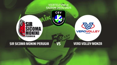 CL Männer: Sir Sicoma Monini Perugia vs. Mint Vero Volley Monza