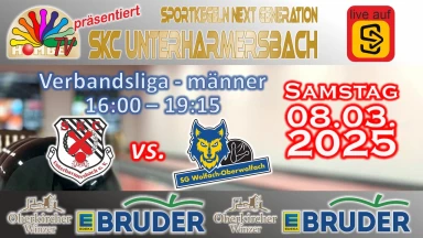 Verbandsliga - Männer: SKC Unterharmersbach II - SG Wolfach/Oberwolfach II