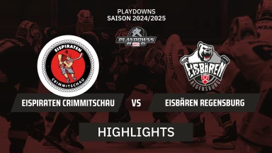 DEL2 Playdowns: Eispiraten Crimmitschau vs. Eisbären Regensburg | Highlights
