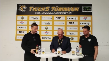 Pressekonferenz | Tigers Tübingen - Bozic Estriche Knights Kirchheim