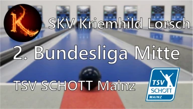 2. Bundesliga Mitte 120 Frauen: SKV Kriemhild Lorsch - TSV Schott Mainz