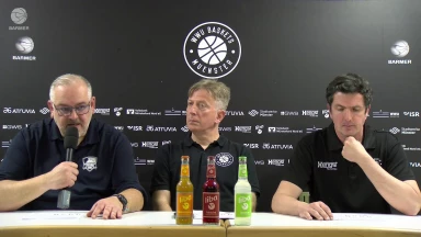 Pressekonferenz: Uni Baskets Münster vs. VfL SparkassenStars Bochum
