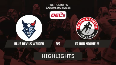 DEL2 Pre-Playoffs : Blue Devils Weiden vs. EC Bad Nauheim | Highlights