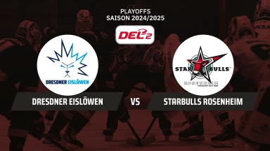 DEL2 Playoffs: Dresdner Eislöwen vs. Starbulls Rosenheim - Viertelfinale - Spiel 1