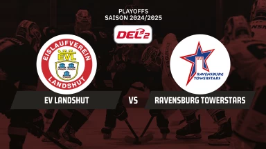 DEL2 Playoffs: EV Landshut vs. Ravensburg Towerstars - Viertelfinale - Spiel 6