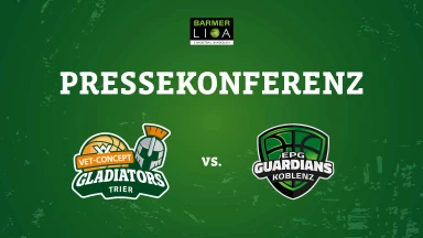 Pressekonferenz vs. EPG Guardians Koblenz