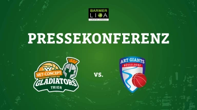 Pressekonferenz vs. ART Giants Düsseldorf