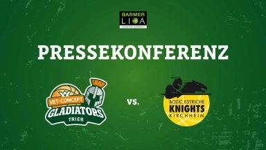 Pressekonferenz vs. Bozic Estriche Knights Kirchheim