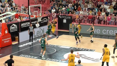 ProA: Spielbericht Tigers Tübingen vs. VET-CONCEPT Gladiators Trier