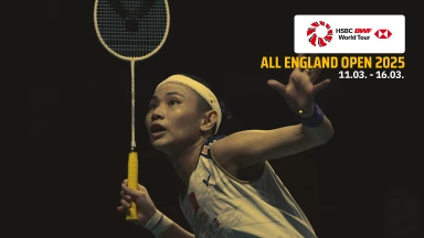 Court 1 - YONEX All England Open 2025 - Halbfinale