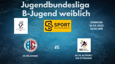 JBLH wB HC Erlangen vs. SG TG Altdorf/DJK Ettenheim