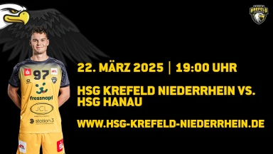 3. Liga: Staffel Süd-West - HSG Krefeld Niederrhein vs. HSG Hanau