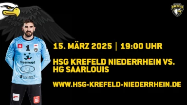 3. Liga: Staffel Süd-West - HSG Krefeld Niederrhein vs. HG Saarlouis