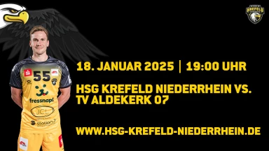 3. Liga: Staffel Süd-West - HSG Krefeld Niederrhein vs. TV Aldekerk 07
