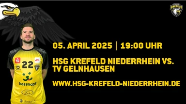 3. Liga: Staffel Süd-West - HSG Krefeld Niederrhein vs. TV Gelnhausen