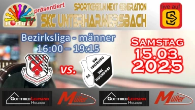 Bezirksliga - Männer: SKC Unterharmersbach III - SG SW FR/SKC Hochdorf  I