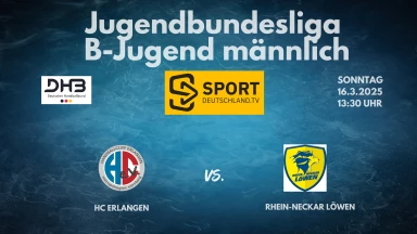 JBLH mB: HC Erlangen vs Rhein-Neckar Löwen