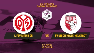 2. HBF: 1. FSV Mainz 05 vs. SV Union Halle-Neustadt