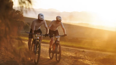 Baum/Egger mit Rückstand im Zeitfahren nach der zweiten Etappe des Cape Epic
