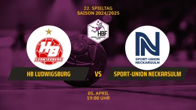 HBF: HB Ludwigsburg vs. Sport-Union Neckarsulm