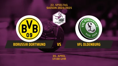 FOR FREE - HBF: Borussia Dortmund vs. VfL Oldenburg