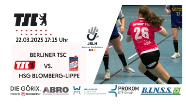 Jugendbundesliga Berliner TSC - HSG Blomberg-Lippe wB Jugend
