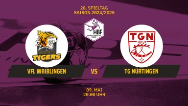 2. HBF: VfL Waiblingen vs. TG Nürtingen