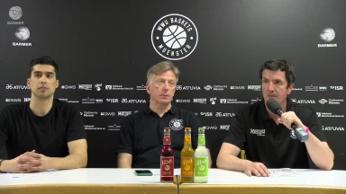 Pressekonferenz: Uni Baskets Münster vs. EPG Guardians Koblenz