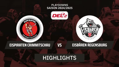 DEL2 Playdowns: Eispiraten Crimmitschau vs. Eisbären Regensburg - Spiel 7 I Highlights