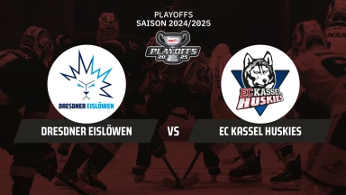 DEL2 Playoffs: Dresdner Eislöwen vs. EC Kassel Huskies - Halbfinale - Spiel 2