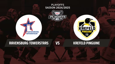 DEL2 Playoffs: Ravensburg Towerstars vs. Krefeld Pinguine - Halbfinale - Spiel 6