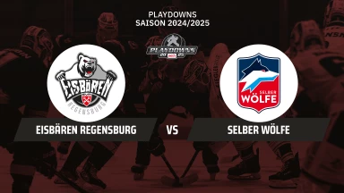 DEL2 Playdowns: Eisbären Regensburg vs. Selber Wölfe - Spiel 1