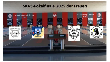 SKVS-Pokal Finale Frauen Bahnen 7 - 10