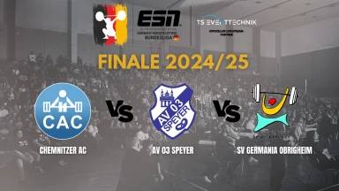 ESN German Weightlifting Bundesliga Finale