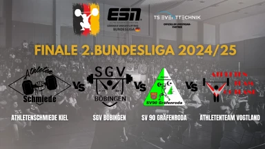 ESN German Weightlifting Bundesliga Finale 2. Liga