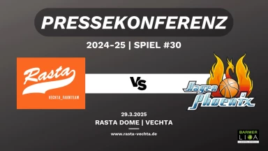 PK: RASTA Vechta II - Phoenix Hagen 86:113 (29.3.25)